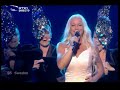 Eurovision 2009 First Semi-final - Sweden (HQ) klip izle
