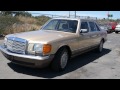 Mercedes Benz 420SEL W126 S Class 2 Owner all Records For Sale $2950
