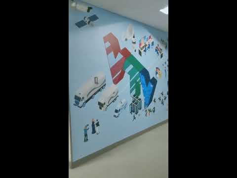 Tranh treo tường Canvas Sunny tại trụ sở VTV