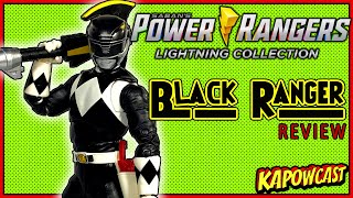 POWER RANGER LIGHTING COLLECTION MIGHTY MORPHIN BLACK RANGER REVIEW