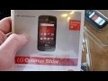 Foto pequena Virgin Mobile Slider LG Optimus Unboxing