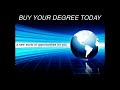 Buy A Degree Today