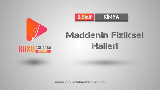 9. Sınıf Kimya - Maddenin Fiziksel Halleri - Eba Uzaktan Eğitime Destek