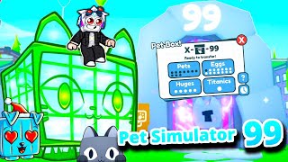 Пет Симулятор 99 От Big Games! Трансфер Питомцев Из Пет Симулятора Х! Roblox Pet Simulator 99