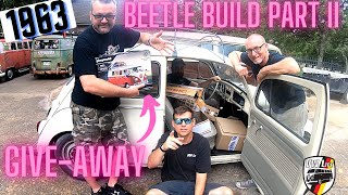 Shop Day on the 63 Beetle Part II & 30k Subscriber Give-A-Way!!!