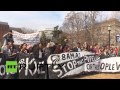 XL Dissent! Hundreds arrested at anti-Keystone pipeline protest in US