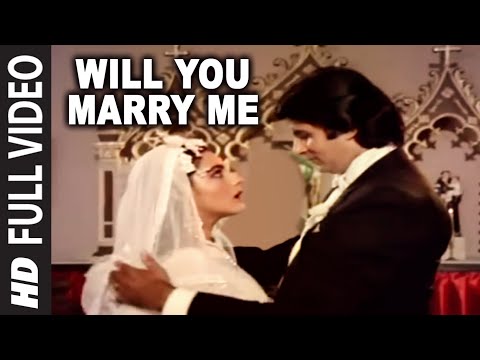Will You Marry Me Full Song | Mard | Amitabh Bachchan Amrita...