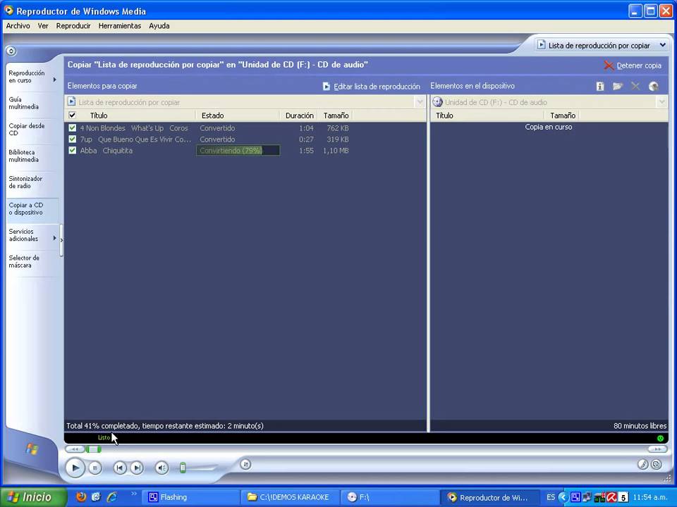 GRABAR CD AUDIO grabar cd audio: