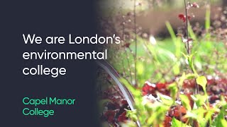 Our World Needs Natural Talent - Capel Manor College