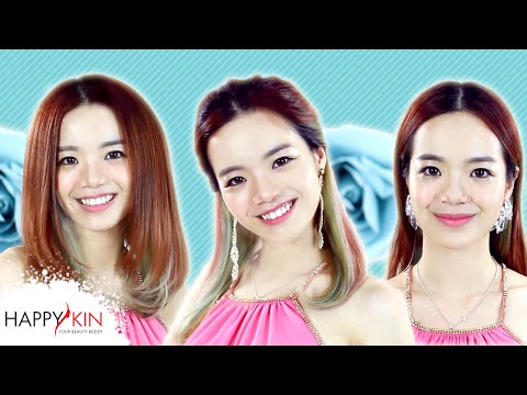 Tóc Mái Giữa Cho 3 Kiểu Khuôn Mặt Tròn, Dài Và Trái Xoan
