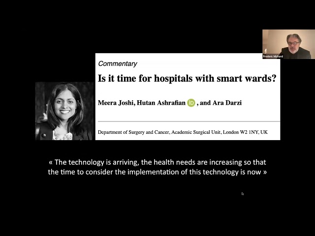 Watch Improving patient safety - the case for continuous ward monitoring on YouTube.