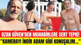 Ozan Güven yine muhabirlerle tartıştı! \