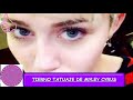 MILEY CYRUS SE TATÚA UN GATO EN SU LABIO 2014 MILEY CYRUS IS A CAT TATTOOS ON HER LIP 2014