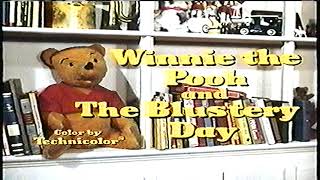 Opening To Winnie The Pooh And The Blustery Day 1993 Vhs