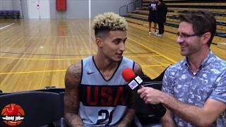 Kyle Kuzma On Everyone Hating On His Fashion. USA Basketball 2019 HoopJab NBA