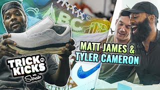 Bro You Snapped Bachelors Tyler Cameron & Matt James Fall In Love With Sierato Custom Jordans