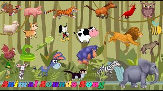 Animal Sounds Song English Nursery Rhyme Kids Tv