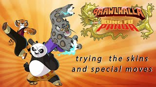 Brawlhalla - Kung Fu Panda Crossover Po, Tigress, And Tai Lung New Skins And Special Moves