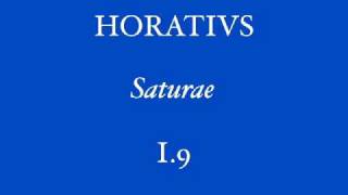 Horatius Sat.i.9 - Recitat L. Amadeus Ranierius