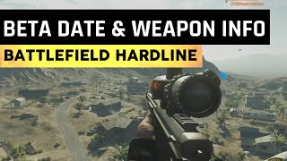 LEAKED BETA RELEASE DATE! Weapon & Golden Camo Info: Battlefield Hardline News