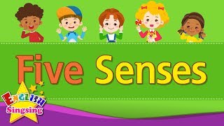 Kids vocabulary - Five Senses - Learn English for kids - English educational 
