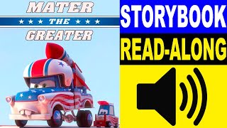 Cars Read Along Story Book, Read Aloud Story Books, Cars - Mater The Greater