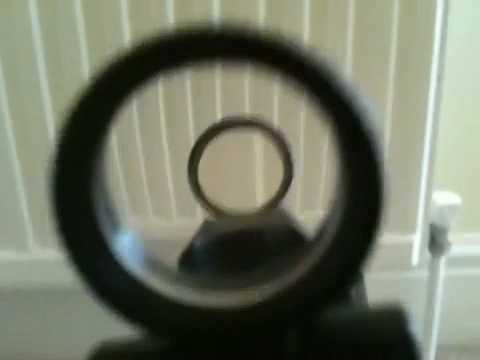 Nerf homemade ACOG scope. 1:25. thenerfnerds nerf barrelbreak vs buzzbee doubleshot Nerf stampede ecs-18 REVIEW.