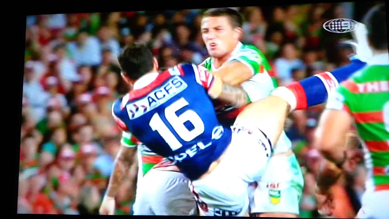 Sam Burgess Vs Sonny Bill Williams Rabbitohs Vs Roosters Sam Burgess Vs Sonny Bill Williams Rabbitohs Vs Roosters