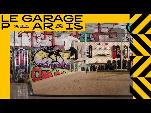 The skatedeluxe team at Le Garage Paris | Skatepark & Pop-Up Shop