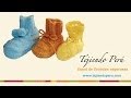 Dos agujas: cómo tejer zapatitos básicos para bebés (Parte1)