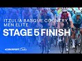 WHAT A VICTORY ⭐ | Stage 5 Finish Itzulia Basque Country 2024 | Eurosport Cycling