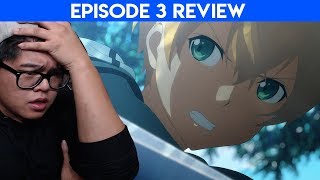 GOBLIN STRESS | Sword Art Online Alicization Episode 3 Review