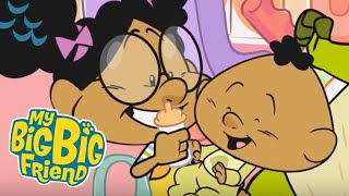 My Big Big Friend | Looking After The Younger Brother | English Full Episode | Cartoons For Children