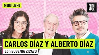 Alberto Díaz Y Carlos Díaz En Modo Libro Con Eugenia Zicavo
