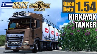Kırkayak Tanker Daf Mega Kamyon Modu Ets2 Greece Map 1.54 Beta