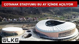 Giresunspor'un 22 bin kişilik yeni stadyumu mimarisi ile fark yaratıyor