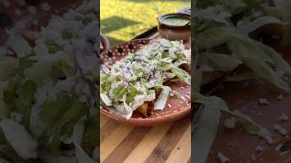 Taquitos Dorados De Papa Y Chorizo