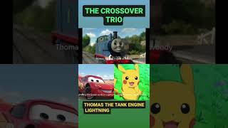 The Crossover Trio Thomas The Tank Engine Lightning Mcqueen And Pikachu