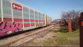 Union Pacific Autoracks 1-17-19 Tyler, Texas.