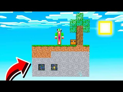 SURVIVING ON A 2D MINECRAFT ISLAND! *IMPOSSIBLE*