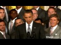 'Soccer dad' Obama compares himself to Lionel Messi