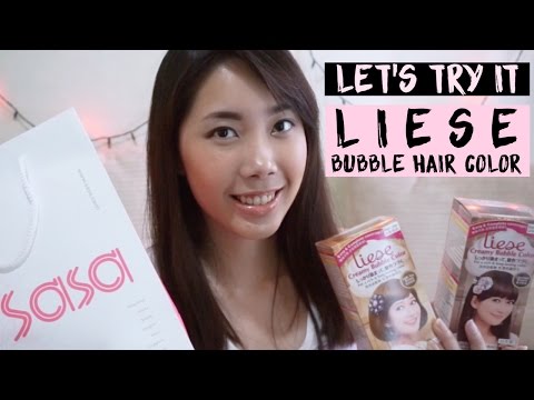 LET'S TRY IT: Liese Bubble Hair Color (Milk Tea Brown)
