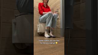 No Toilets For Tall Girls