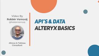 Apis & Data - Alteryx Basics