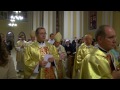 Bishop Echevarría celebrates a Mass at Moscow / Mons. Echevarría celebra una Misa en Moscú