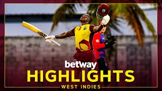 Highlights | West Indies v England | 3rd Betway T20I