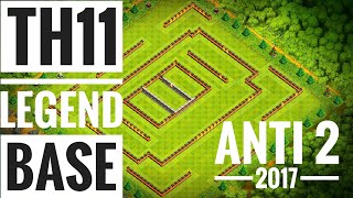 New Th11 Legend Base 2017 Anti Everything Anti 2 Stars