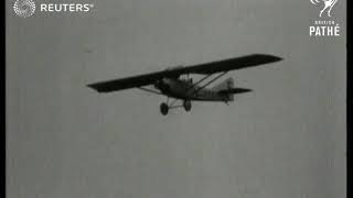 France Aviation Mme Maryse Bastie Flying Record 1929