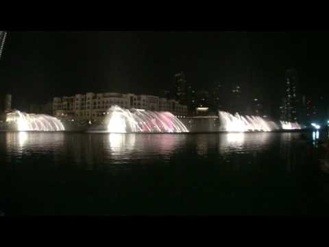 Burj Dubai Khalifa Fountain Time to Say Goodbye view from BD