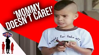 6 Yr Old Tells Supernanny "Mommy Doesn't Care" | Supernanny